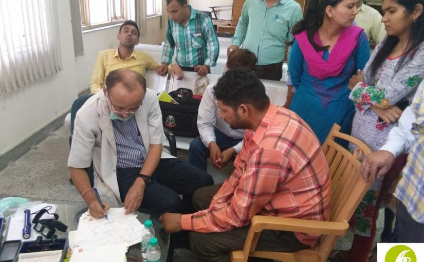 SCREENING CAMP AT UTTARANCHAL TOURISM DEVELOPMENT BOARD