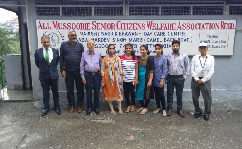 FREE EYE CHECKUP CAMP AT ALL MUSSOORIE SENIOR CITIZEN ASSOCIATION CAMEL BACK ROAD MUSSOORIE