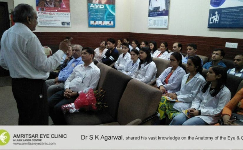 A LECTURE BY DR. S K AGARWAL ON ANATOMY OF THE EYE AND ORBIT