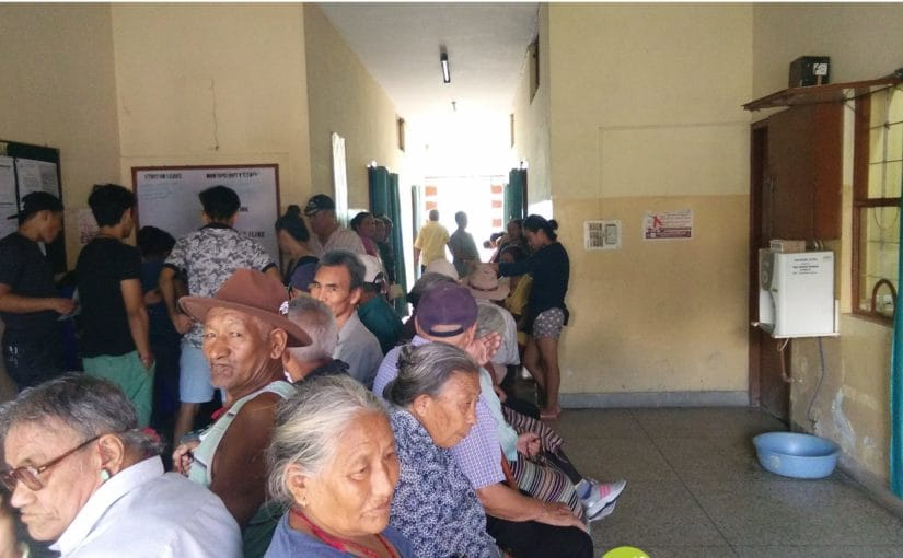 FREE SCREENING EYE CAMP AT TIBETAN HEALTH CENTRE SAHASTRADHARA DEHRADUN