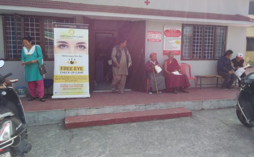 FREE SCREENING CAMP AT TIBETAN COLONY CLEMENTOWN, DEHRADUN