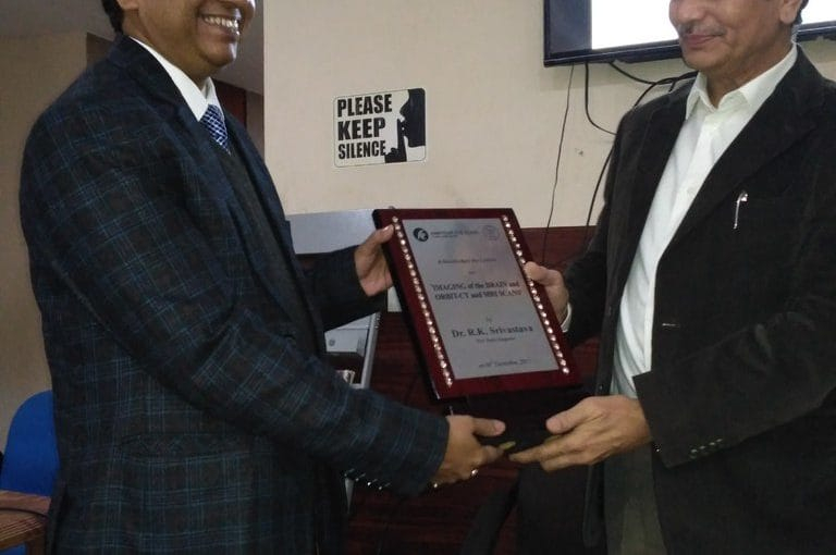 A LECTURE BY DR. R. K. SRIVASTAVA ON MRI BRAIN & ORBIT RELATED EYE DISEASE