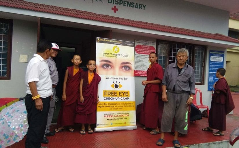 FREE SCREENING CAMP AT TIBETAN COLONY CLEMENTOWN, DEHRADUN