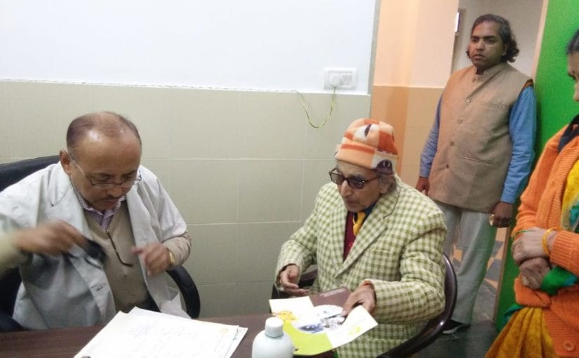 FREE EYE CHECKUP CAMP AT GURUDWARA SAHIB TRUST REGD. MUSSOORIE