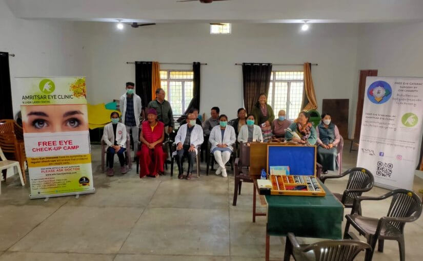Camp at Tibetan settlement Centre